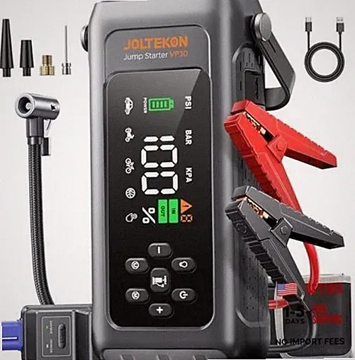 Car Battery Jump Starter with Air Compressor 4500A 150PSI, Car Jumper Starter