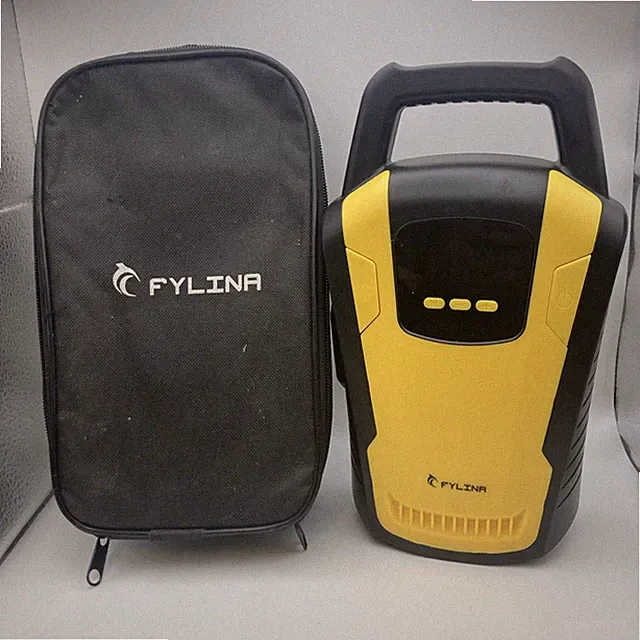 Fylina Tire Inflator Portable Air Compressor, DC 12V Digital Air Pump for Car